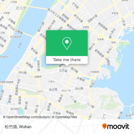 松竹路 map