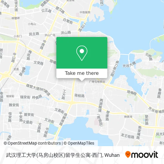 武汉理工大学(马房山校区)留学生公寓-西门 map