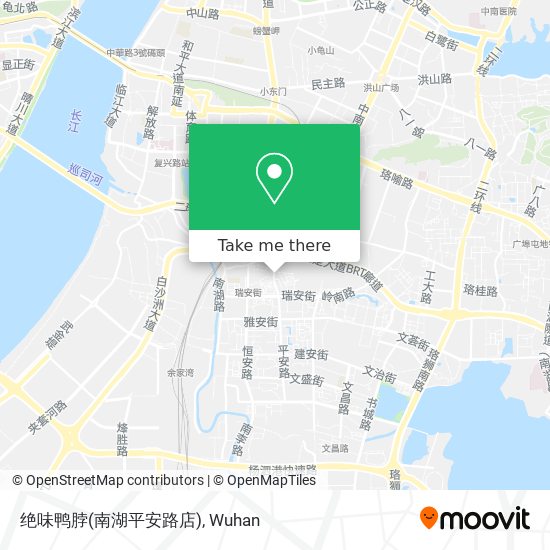 绝味鸭脖(南湖平安路店) map