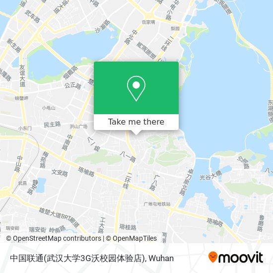 中国联通(武汉大学3G沃校园体验店) map