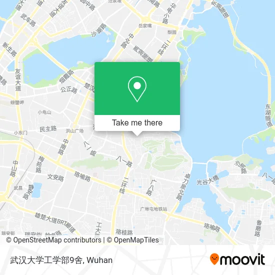 武汉大学工学部9舍 map