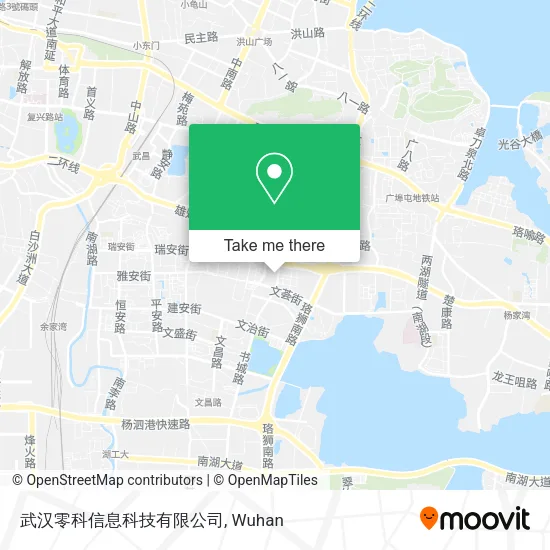 武汉零科信息科技有限公司 map