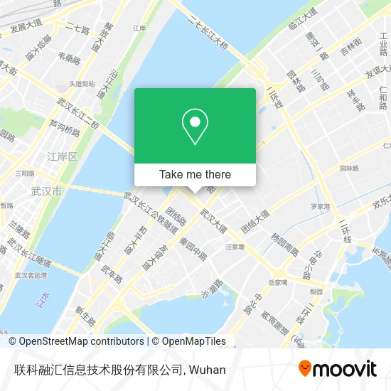 联科融汇信息技术股份有限公司 map