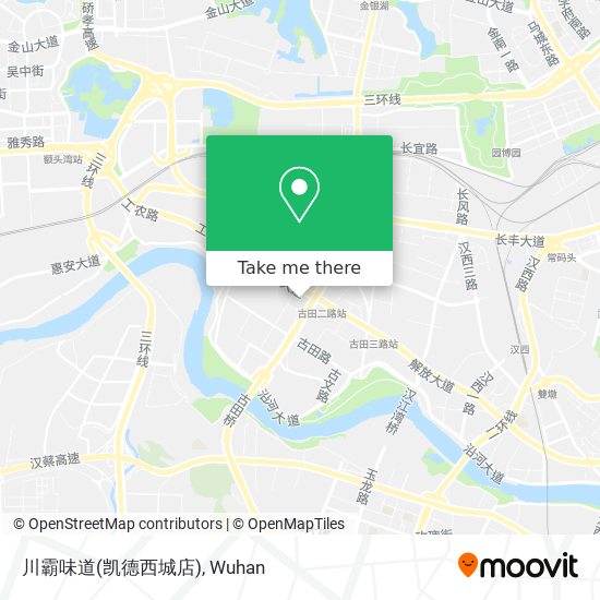 川霸味道(凯德西城店) map