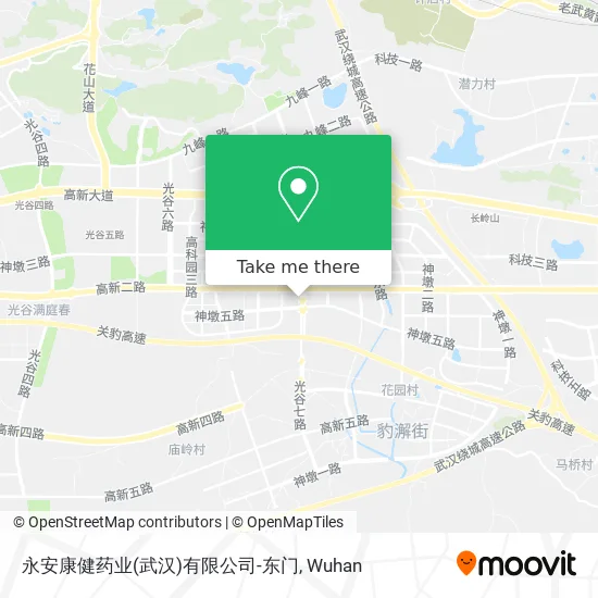 永安康健药业(武汉)有限公司-东门 map