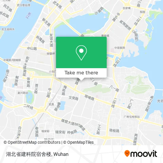 湖北省建科院宿舍楼 map