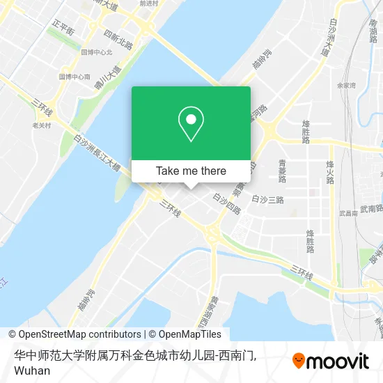 华中师范大学附属万科金色城市幼儿园-西南门 map