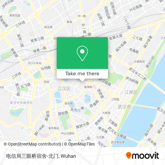 电信局三眼桥宿舍-北门 map