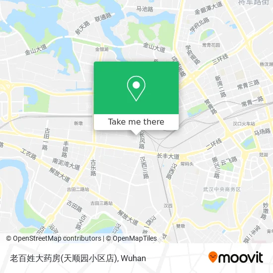 老百姓大药房(天顺园小区店) map
