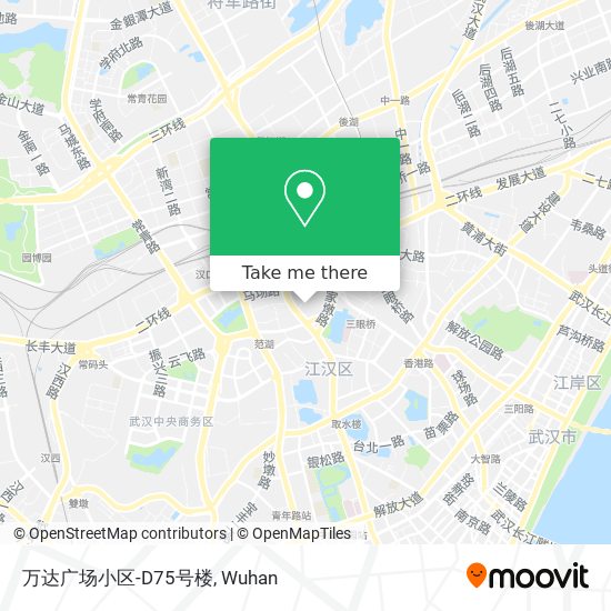 万达广场小区-D75号楼 map