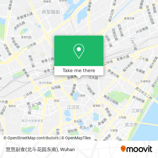 慧慧副食(北斗花园东南) map