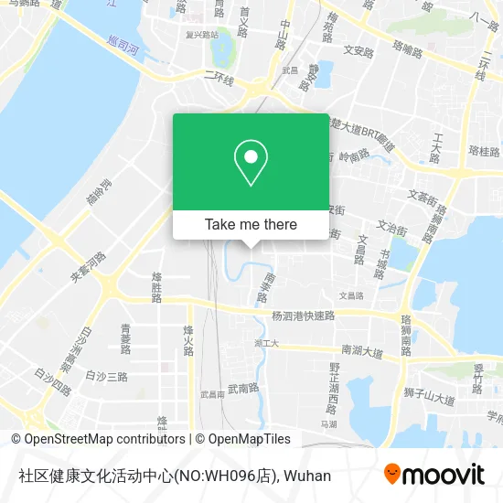 社区健康文化活动中心(NO:WH096店) map