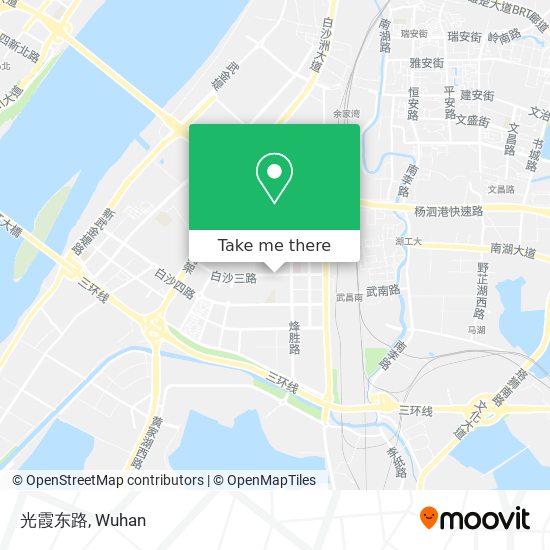 光霞东路 map