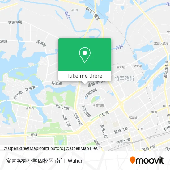 常青实验小学四校区-南门 map