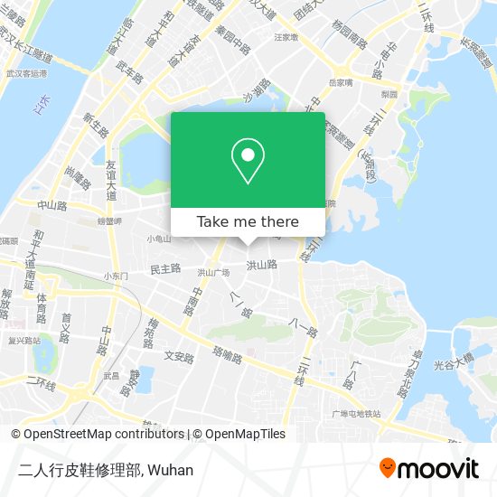 二人行皮鞋修理部 map