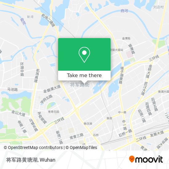 将军路黄塘湖 map