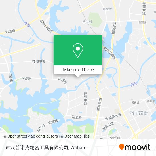 武汉普诺克精密工具有限公司 map