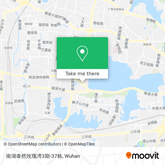 南湖泰然玫瑰湾3期-37栋 map