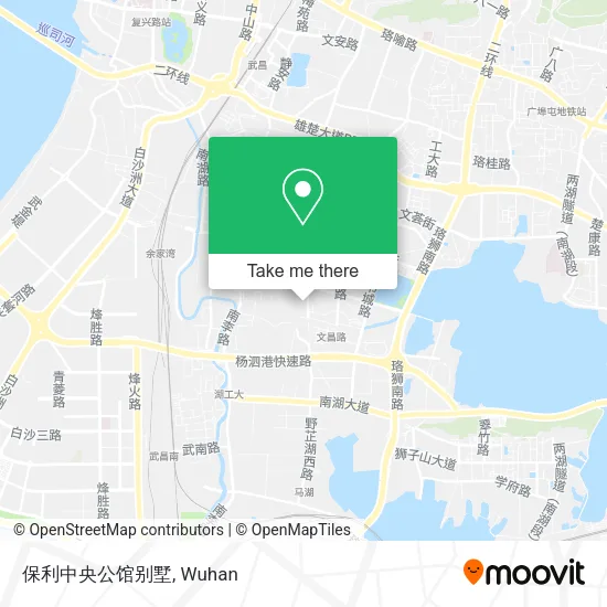 保利中央公馆别墅 map