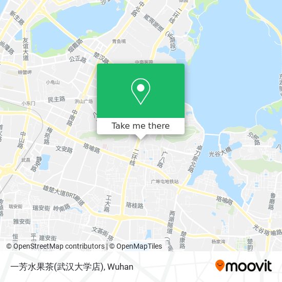 一芳水果茶(武汉大学店) map