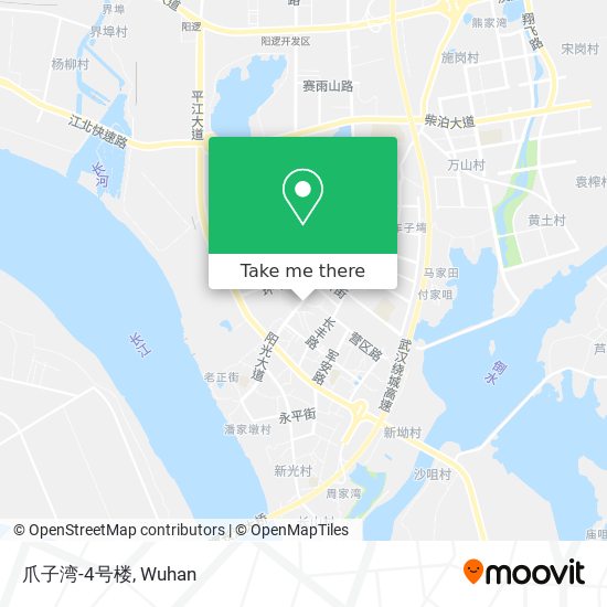 爪子湾-4号楼 map