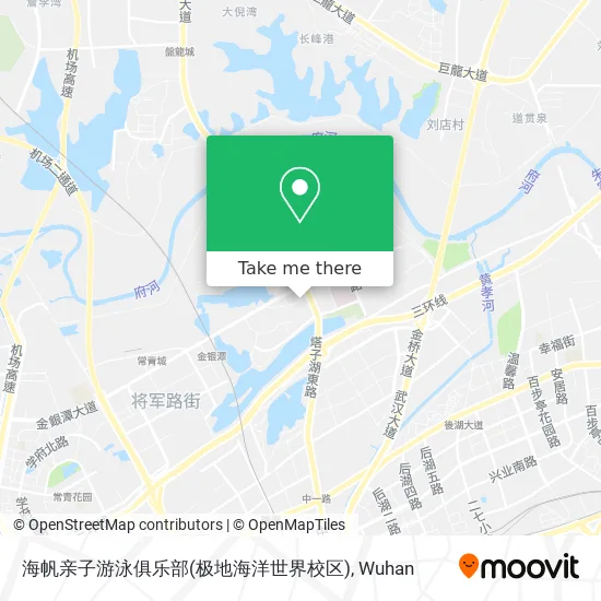 海帆亲子游泳俱乐部(极地海洋世界校区) map