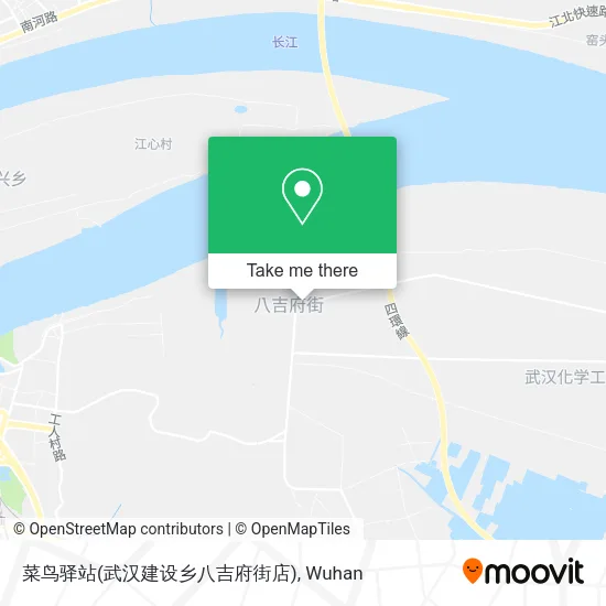 菜鸟驿站(武汉建设乡八吉府街店) map