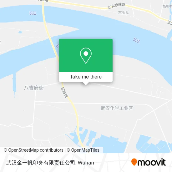 武汉金一帆印务有限责任公司 map