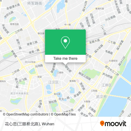 花心思(三眼桥北路) map