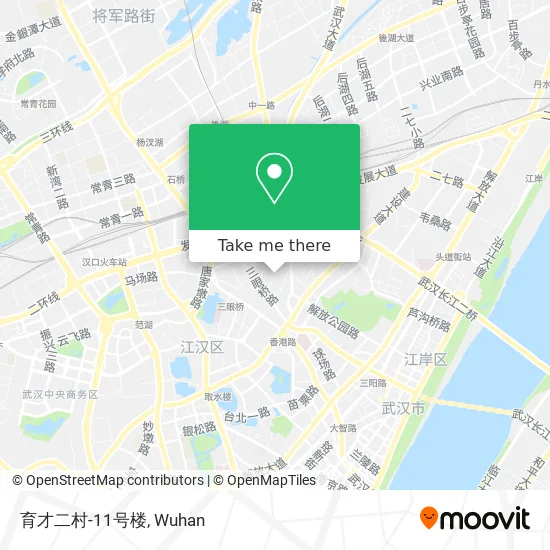 育才二村-11号楼 map