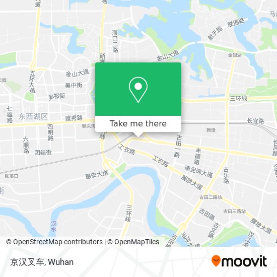京汉叉车 map