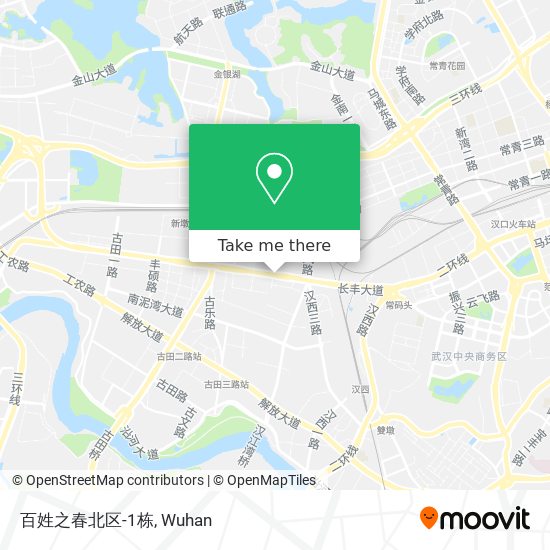 百姓之春北区-1栋 map