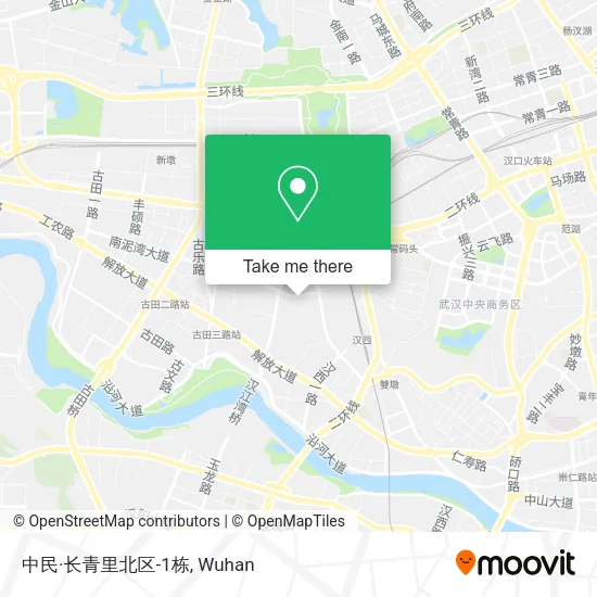 中民·长青里北区-1栋 map