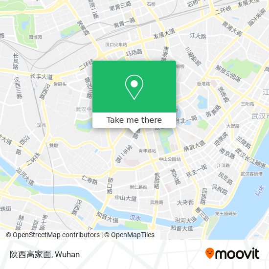 陕西高家面 map