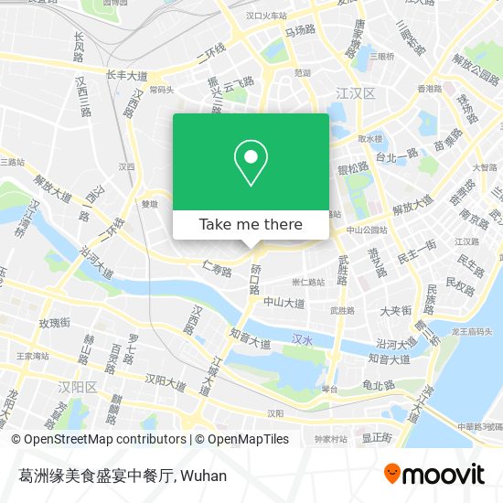 葛洲缘美食盛宴中餐厅 map