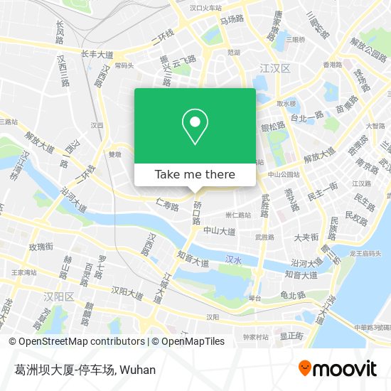 葛洲坝大厦-停车场 map