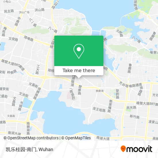 凯乐桂园-南门 map