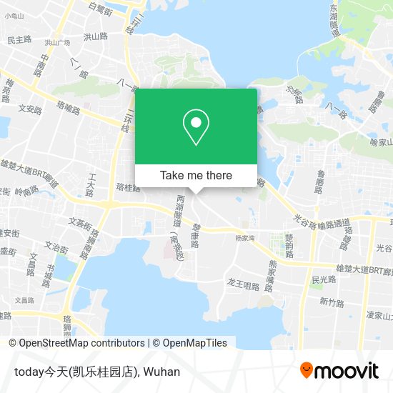 today今天(凯乐桂园店) map