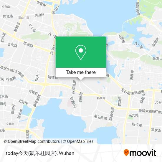 today今天(凯乐桂园店) map