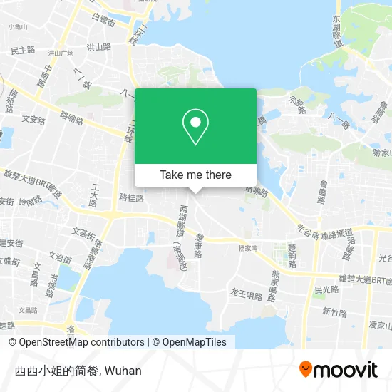 西西小姐的简餐 map