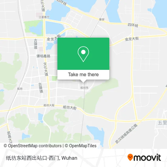 纸坊东站西出站口-西门 map