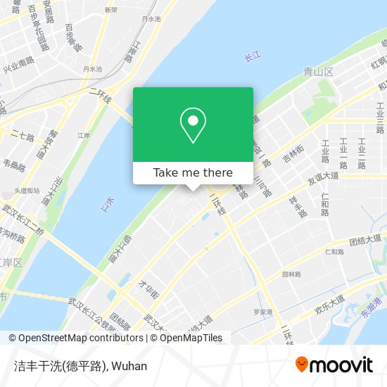 洁丰干洗(德平路) map