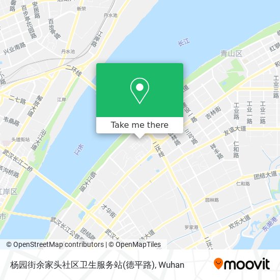 杨园街余家头社区卫生服务站(德平路) map