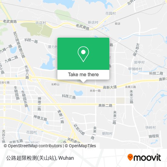 公路超限检测(关山站) map