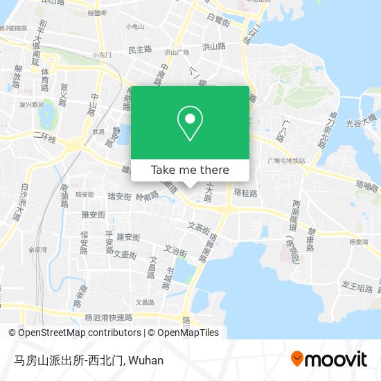 马房山派出所-西北门 map