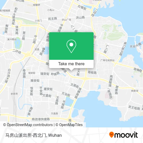 马房山派出所-西北门 map