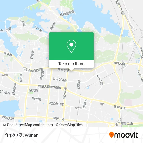 华仪电器 map