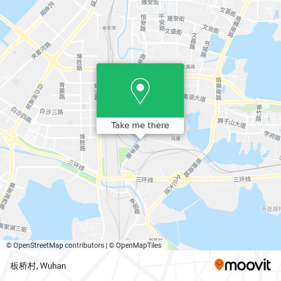 板桥村 map