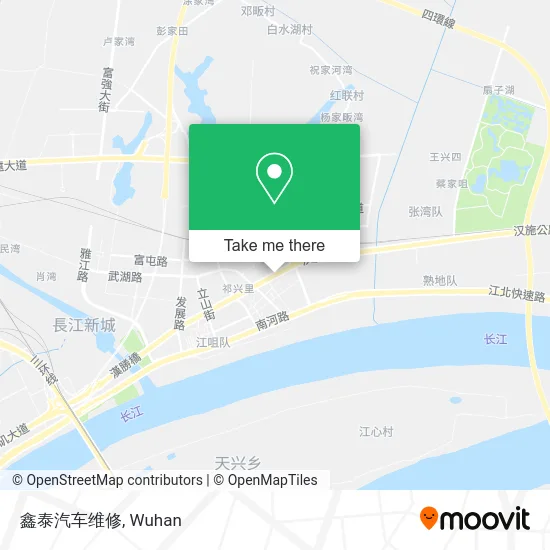 鑫泰汽车维修 map