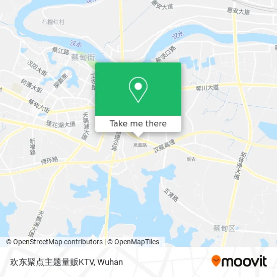 欢东聚点主题量贩KTV map